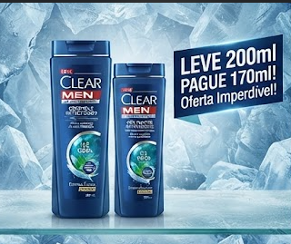 SHAMPOO CLEAR ANTICASPA MEN ICE COOL MENTHOL LV 200ML PG 170ML.