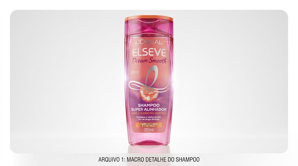 DREAM SMOOTH ELSEVE KIT WITH 5 ITEMS 1SH 200ML + 1 UNIT 200ML + 1CR PEN 250ML + 1 MASC TRAR 300ML + 1 SERUM 100M