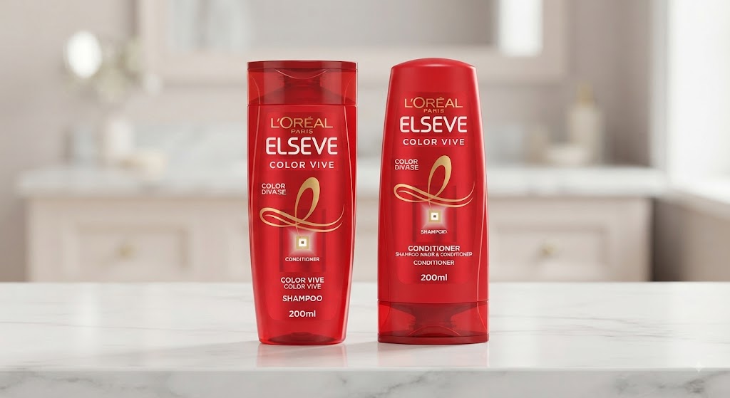 ELSEVE COLOR VIVE LORÉAL PARIS SHAMPOO + CONDITIONER KIT 200ML - 2 ITEMS