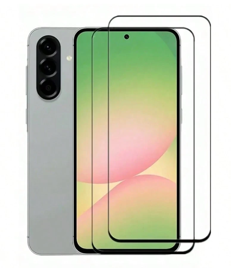 2 PELÍCULAS DE VIDRO 3D PARA GALAXY FULL COVER A05 A15 A55 A06 A16 A26 A36 A56 S24 FE
